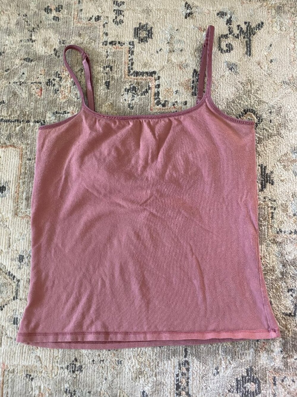 J. Jill pink stretch lined cami
